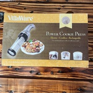 NIB VillaWare Power Cookie Press
